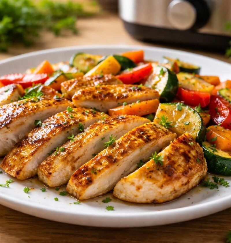 découvrez l'émincé de poulet à l'air fryer, une recette simple, saine et savoureuse à adopter pour des repas légers et gourmands en toute facilité.