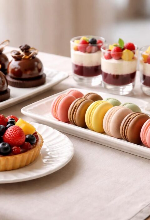 découvrez les 5 desserts incontournables pour réussir votre buffet dînatoire et surprendre vos invités avec des saveurs délicieuses et élégantes.