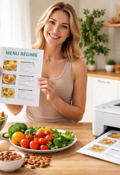 découvrez les avantages d'utiliser un menu régime gratuit à imprimer pour faciliter la planification de votre alimentation et atteindre vos objectifs santé plus efficacement.