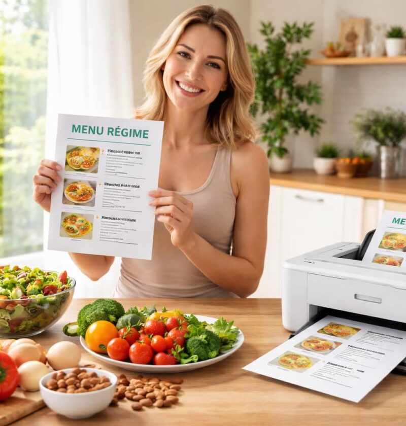 découvrez les avantages d'utiliser un menu régime gratuit à imprimer pour faciliter la planification de votre alimentation et atteindre vos objectifs santé plus efficacement.