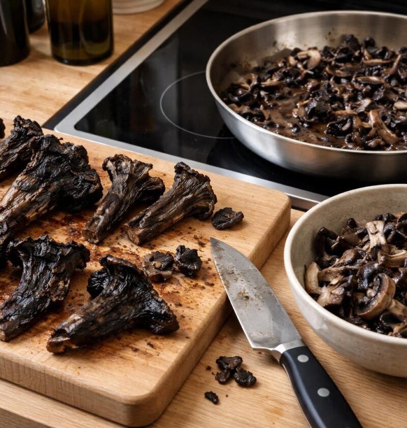 découvrez les erreurs courantes à éviter pour réussir la cuisson de la trompette de la mort et sublimer ce champignon délicieux en toute sécurité.