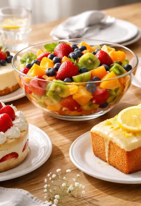 découvrez notre sélection des meilleurs gâteaux à accompagner d'une salade de fruits pour un dessert léger et savoureux. idées gourmandes et conseils pour un mariage parfait des saveurs.