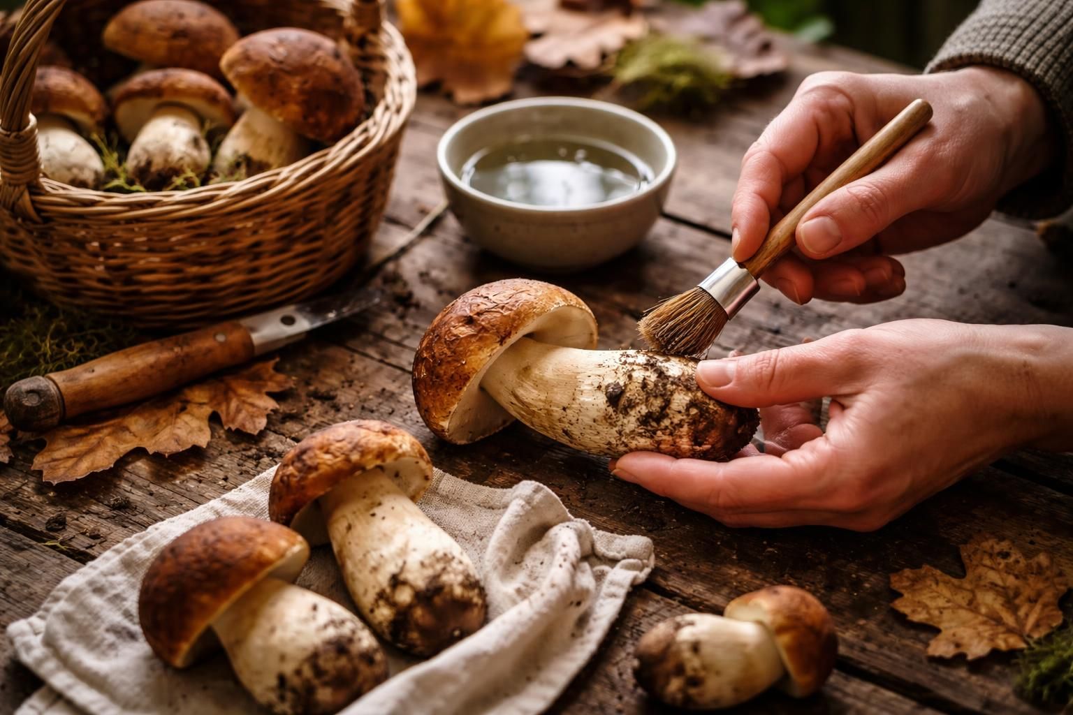découvrez notre guide étape par étape pour bien nettoyer les cèpes et préparer ces délicieux champignons en toute simplicité, idéal pour les amateurs de cueillettes.