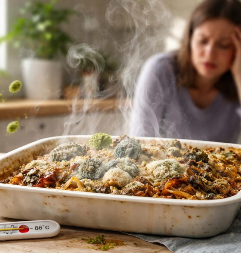 découvrez les risques pour votre santé liés à la consommation d'un plat oublié hors du frigo et comment éviter les intoxications alimentaires.