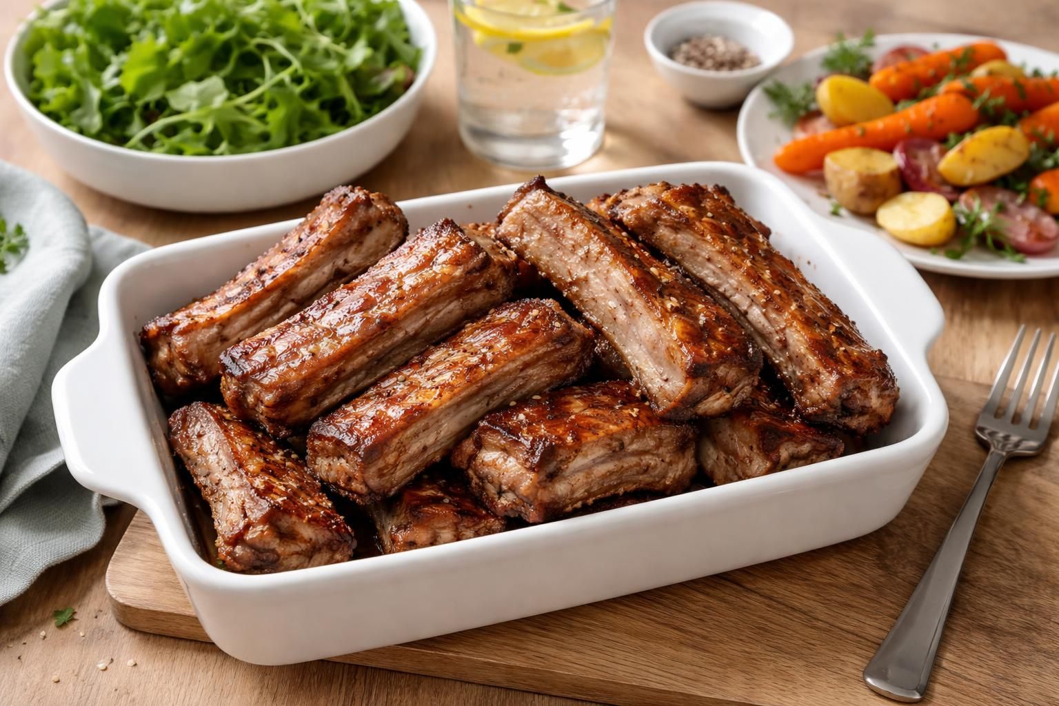 découvrez pourquoi les travers de porc au four sans marinade sont la solution idéale pour un repas rapide et savoureux, alliant simplicité et goût exceptionnel.