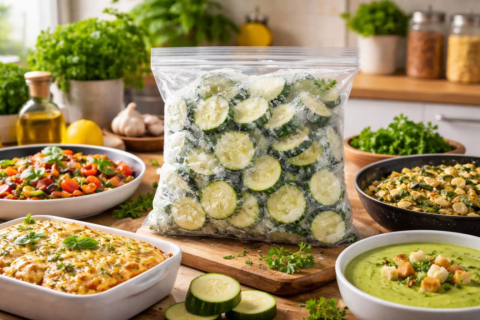 découvrez comment préparer et déguster des courgettes congelées avec nos astuces simples pour en profiter toute l'année, fraîcheur et saveurs garanties.
