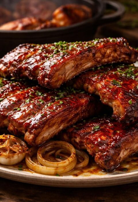 découvrez notre recette des travers de porc fondants cuits lentement au four, accompagnée d'astuces simples pour une cuisson parfaite à chaque fois.