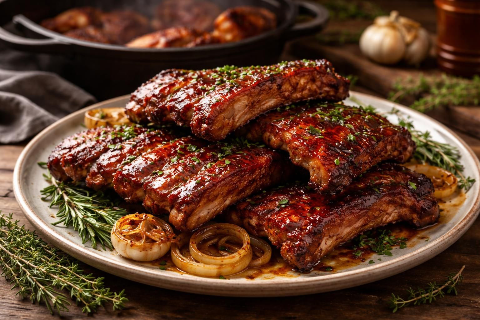 découvrez notre recette des travers de porc fondants cuits lentement au four, accompagnée d'astuces simples pour une cuisson parfaite à chaque fois.