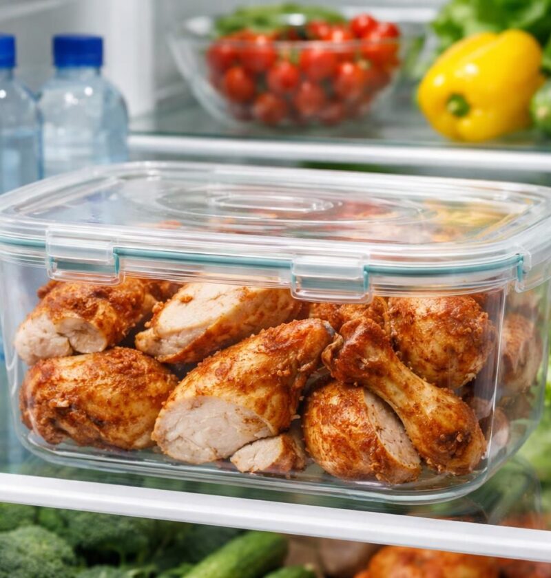 découvrez combien de temps vous pouvez conserver le poulet rôti cuit au réfrigérateur pour maintenir sa fraîcheur et sa sécurité alimentaire. conseils pratiques pour éviter le gaspillage.