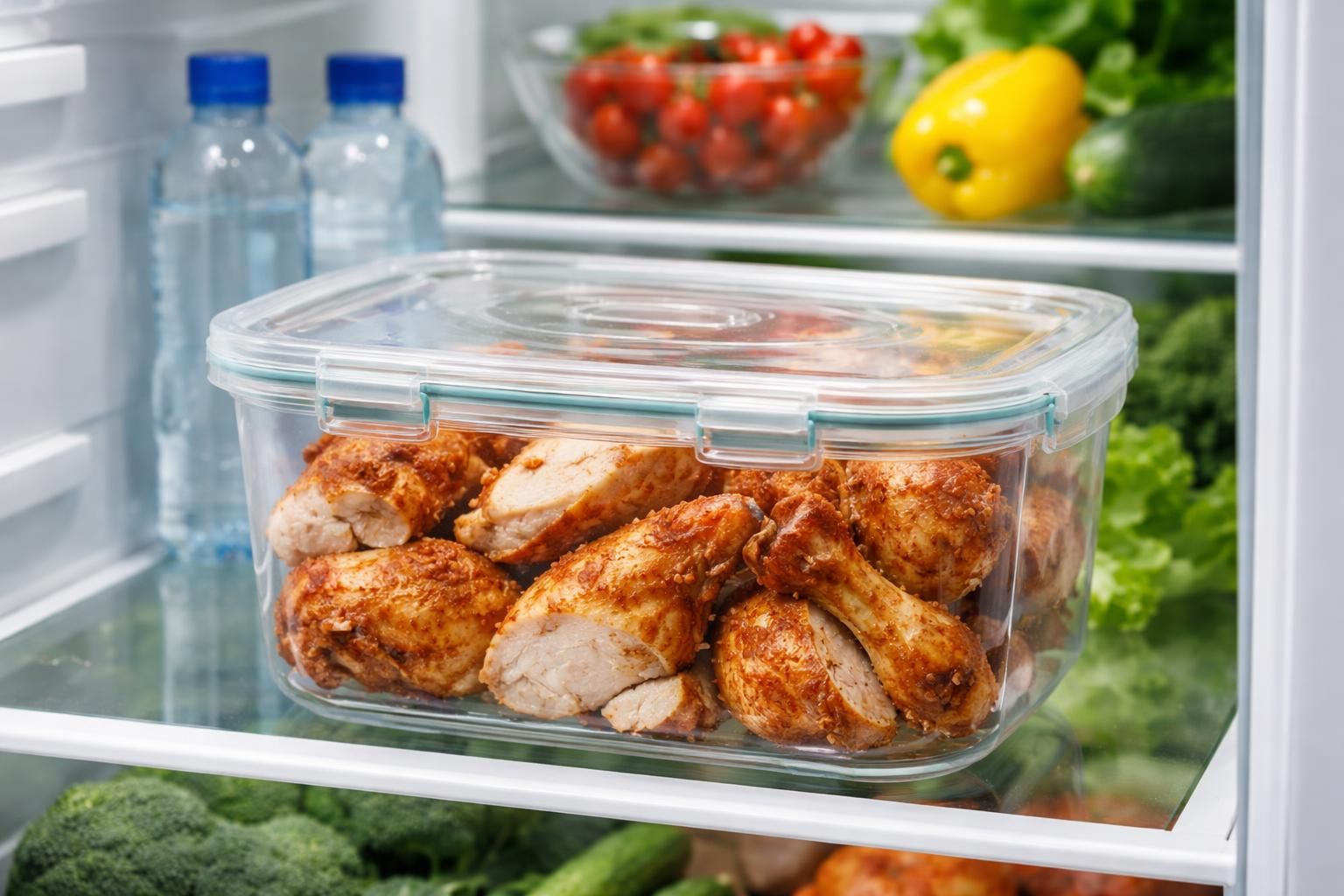 découvrez combien de temps vous pouvez conserver le poulet rôti cuit au réfrigérateur pour maintenir sa fraîcheur et sa sécurité alimentaire. conseils pratiques pour éviter le gaspillage.