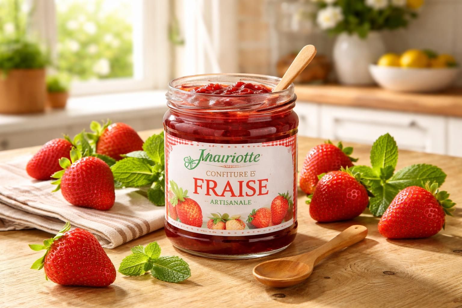 découvrez la confiture de fraise de laurent mariotte et savourez la douceur de l'été à chaque bouchée, toute l'année.