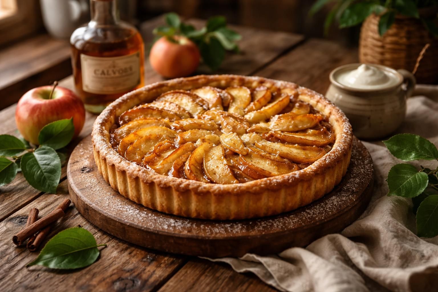 découvrez la recette authentique de la tarte aux pommes normande façon grand-mère, un classique de la tradition culinaire à savourer en famille.