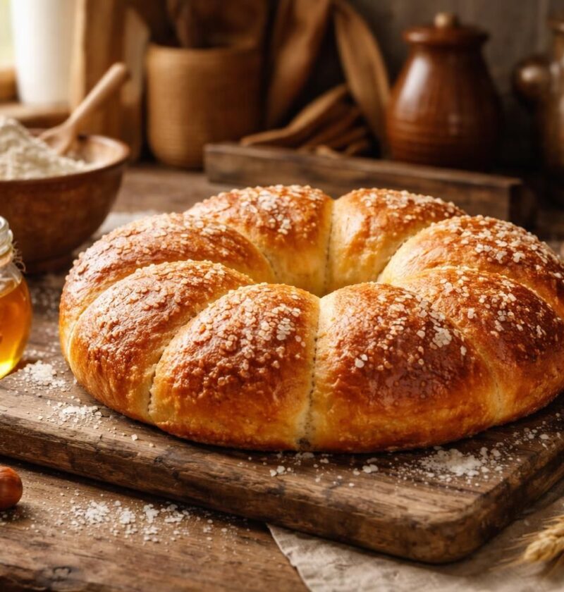 découvrez la recette authentique de la fouace aveyronnaise et impressionnez vos amis avec ce délicieux pain traditionnel au goût subtil et savoureux.