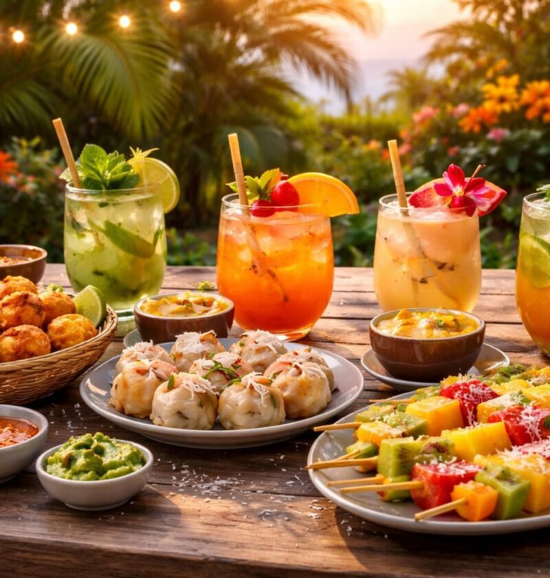 découvrez des idées d'apéritifs créoles faciles et rafraîchissantes pour animer vos soirées d'été avec saveurs et convivialité.