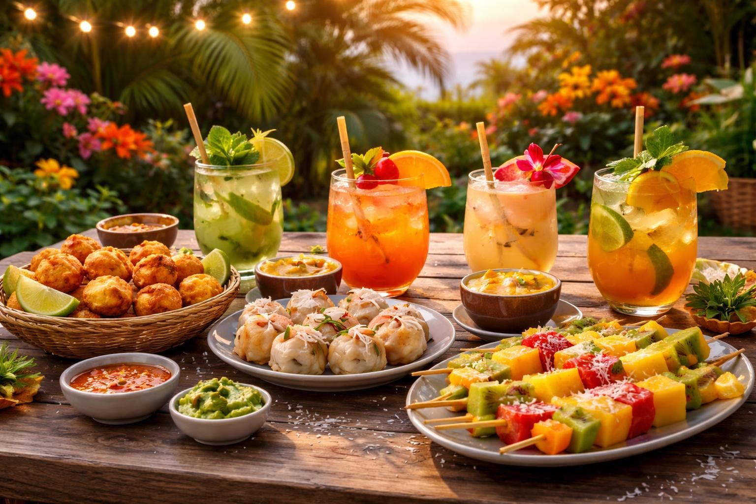 découvrez des idées d'apéritifs créoles faciles et rafraîchissantes pour animer vos soirées d'été avec saveurs et convivialité.