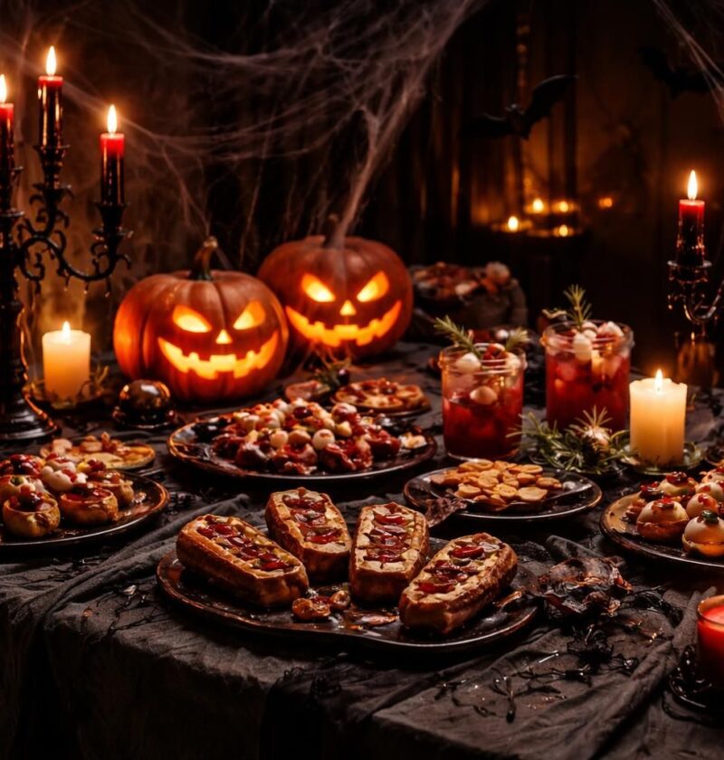 découvrez nos astuces pour organiser un apéro dînatoire d'halloween avec une décoration terrifiante qui impressionnera vos invités.
