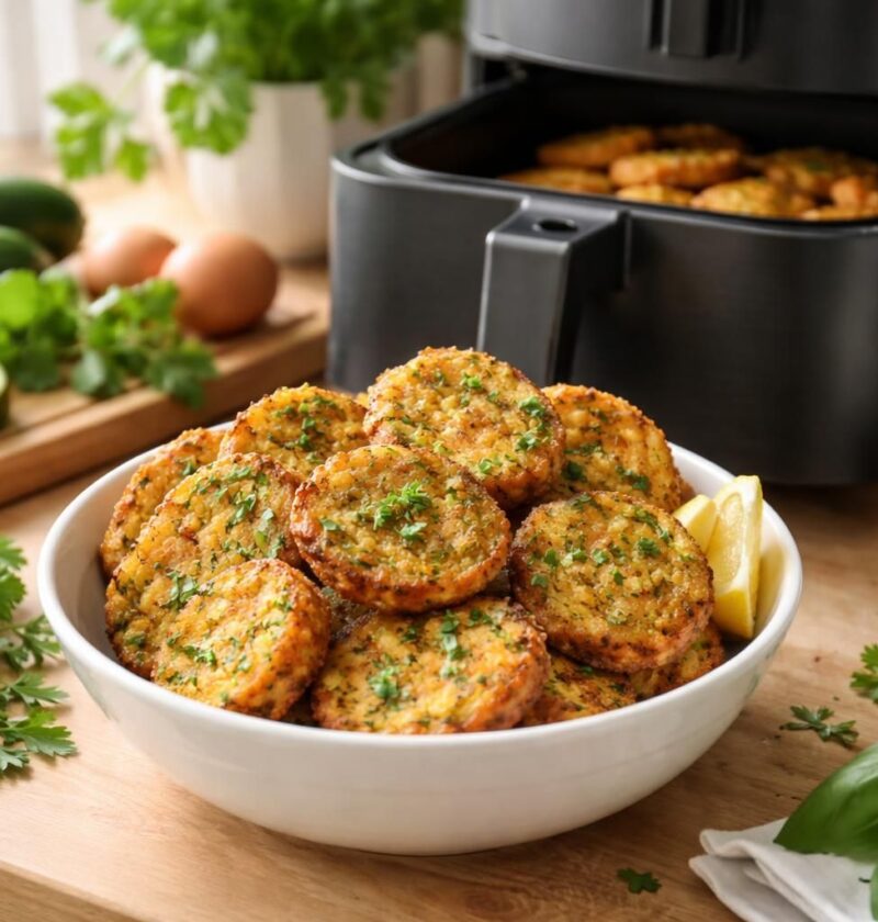 découvrez notre recette facile et originale de beignets de courgettes à l'air fryer, pour un apéritif savoureux et léger à préparer en un rien de temps.