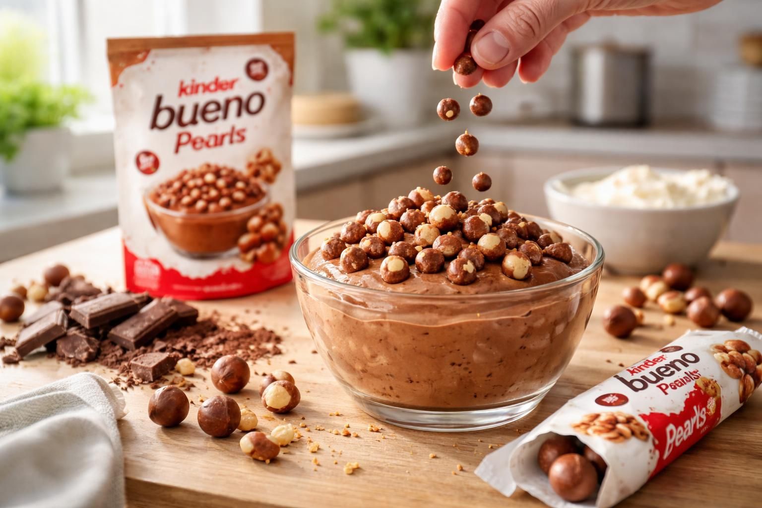 découvrez comment sublimer vos desserts maison en intégrant les kinder bueno pearls pour une touche gourmande et croquante irrésistible.