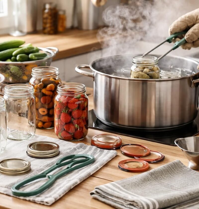 découvrez comment stériliser des bocaux facilement grâce à des étapes simples et apprenez à éviter les erreurs courantes pour conserver vos aliments en toute sécurité.