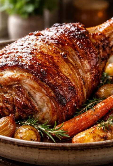 découvrez notre recette facile de cuisse de cochon au lait au four, un plat gourmand et savoureux qui ravira vos papilles.