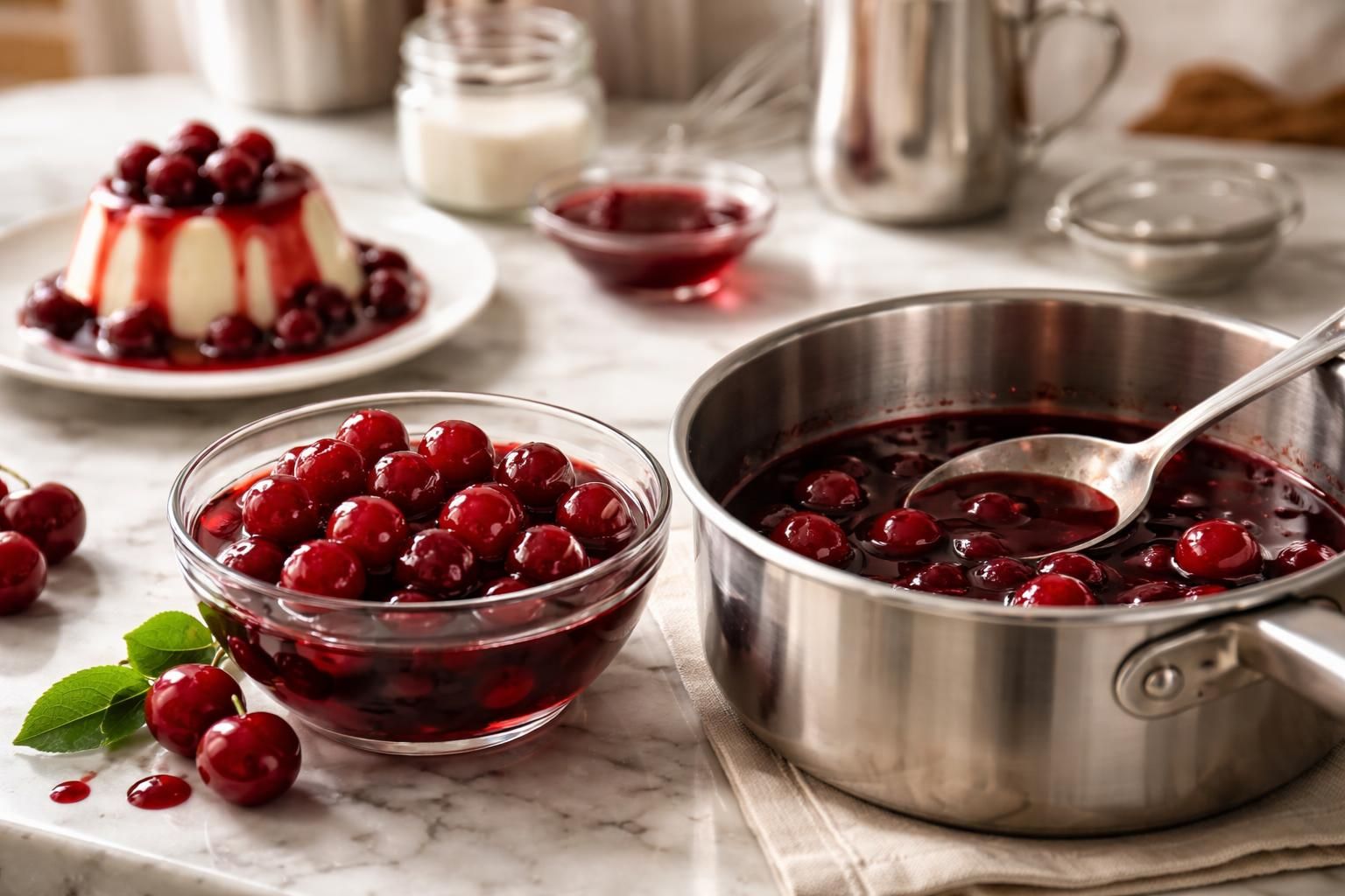 apprenez à préparer des cerises amarena maison pour ajouter une touche délicieuse et raffinée à vos desserts.