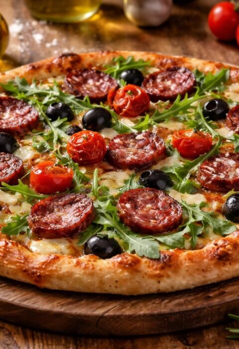 découvrez la figatelli pizza, un plat d'exception alliant saveurs corses et gourmandise italienne pour une expérience culinaire unique.