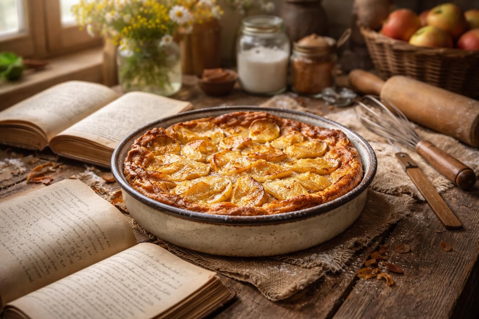 découvrez la flognarde aux pommes, une spécialité revisitée présentée par les carnets de julie, où tradition et créativité s’unissent pour sublimer l’art de la pâtisserie française.