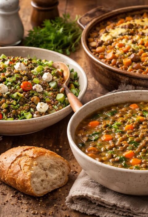découvrez des idées créatives et savoureuses pour cuisiner les lentilles. recettes faciles et réconfortantes pour des plats sains et gourmands à partager en famille.