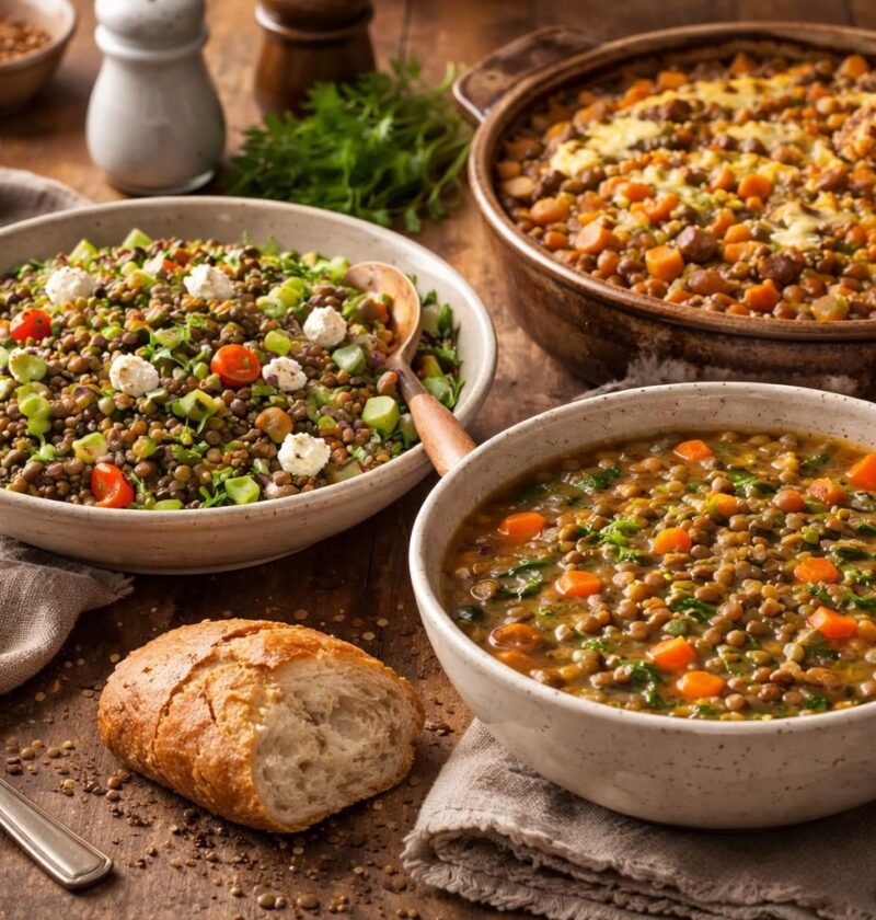 découvrez des idées créatives et savoureuses pour cuisiner les lentilles. recettes faciles et réconfortantes pour des plats sains et gourmands à partager en famille.
