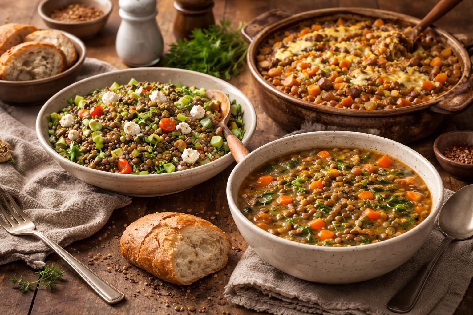 découvrez des idées créatives et savoureuses pour cuisiner les lentilles. recettes faciles et réconfortantes pour des plats sains et gourmands à partager en famille.