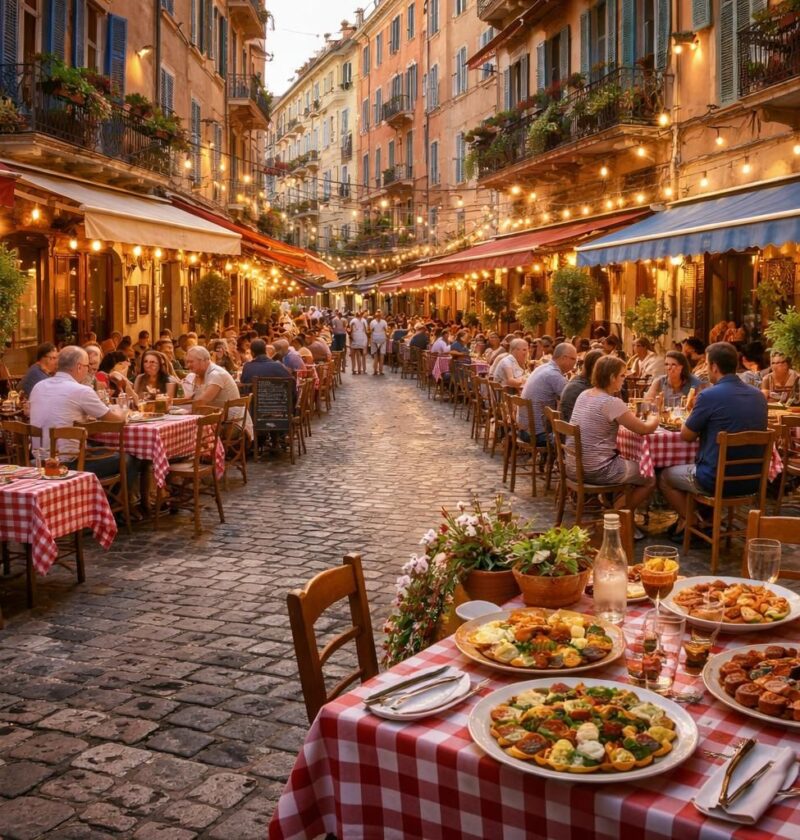 découvrez les 5 meilleurs restaurants du vieux nice pour savourer des spécialités locales authentiques dans un cadre typique et chaleureux.