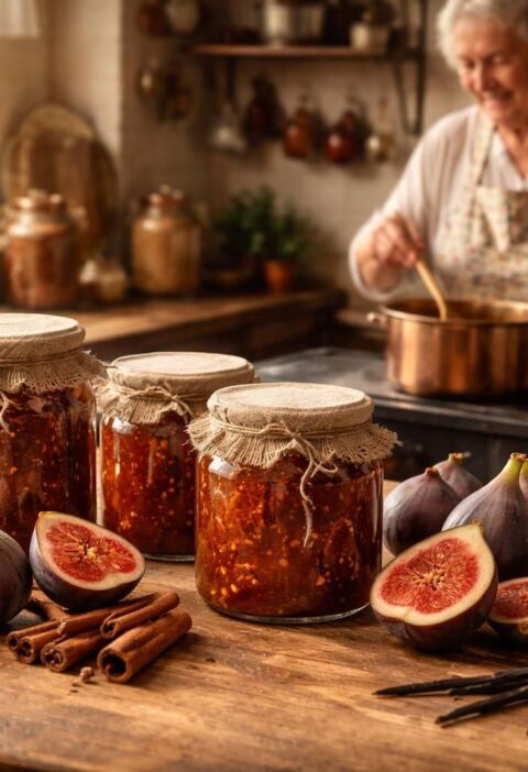 découvrez la recette de grand-mère de la confiture de figues, un savoureux délice sucré à partager en famille. facile à préparer et pleine de tradition.