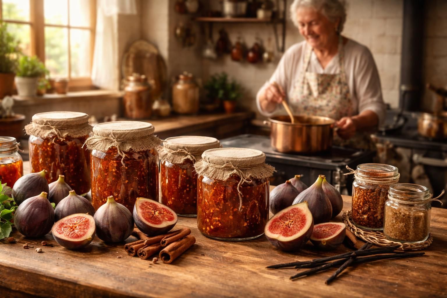 découvrez la recette de grand-mère de la confiture de figues, un savoureux délice sucré à partager en famille. facile à préparer et pleine de tradition.