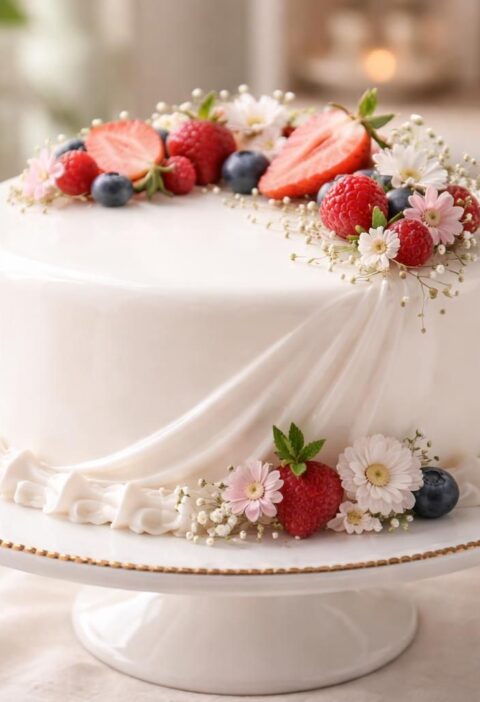 découvrez la recette du fondant blanc, l'ingrédient clé pour sublimer vos gâteaux avec élégance et douceur en pâtisserie.