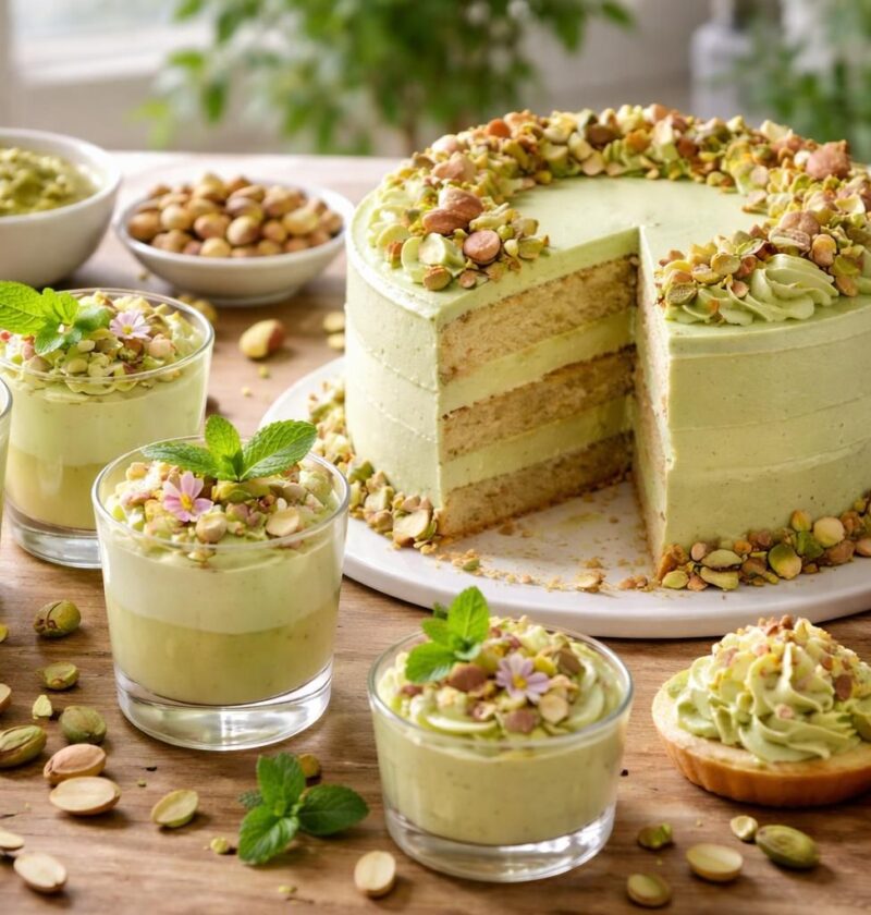 découvrez nos recettes inratables à base de crème mousseline à la pistache, faciles à réaliser et délicieusement gourmandes. à essayer absolument pour régaler vos papilles !