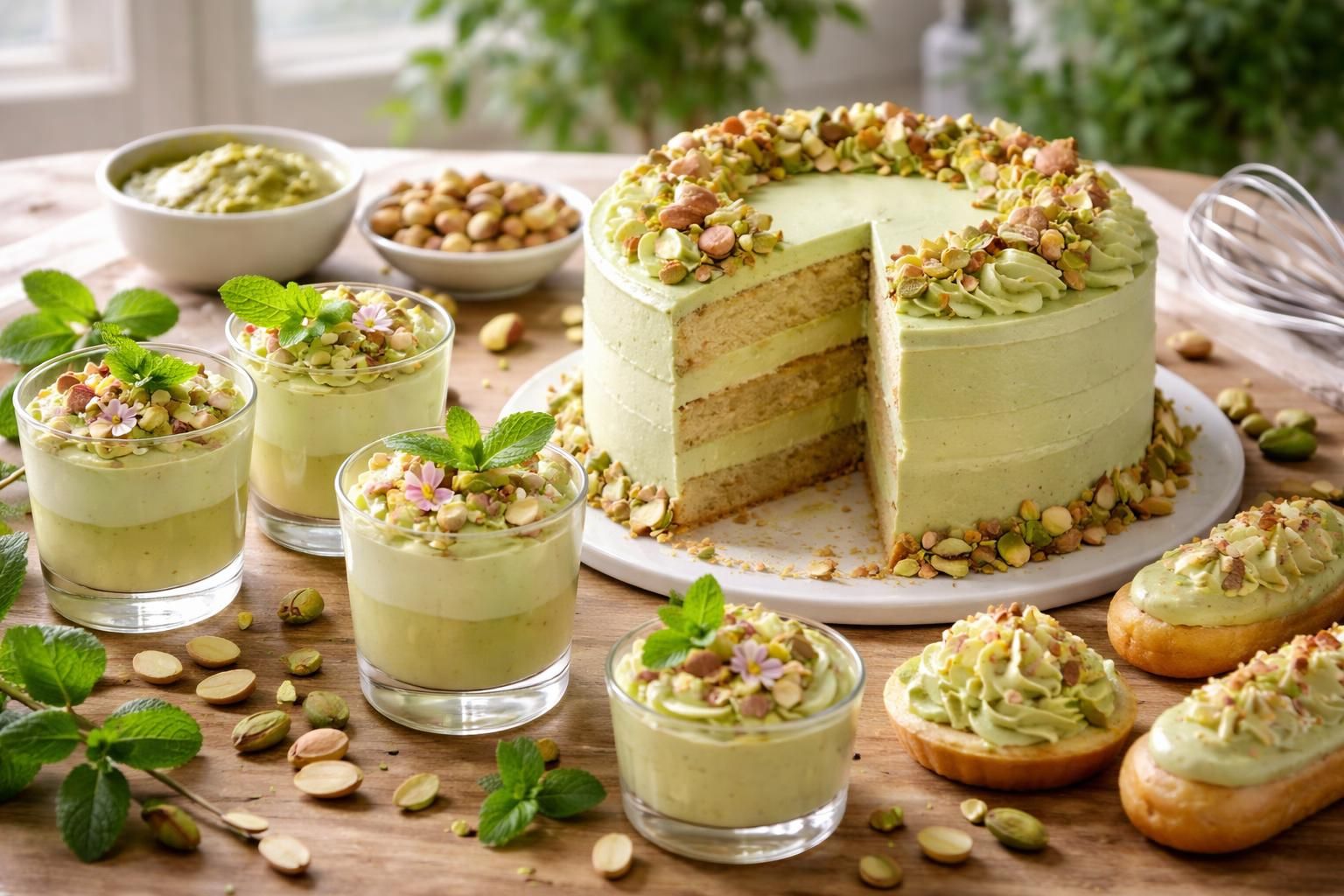 découvrez nos recettes inratables à base de crème mousseline à la pistache, faciles à réaliser et délicieusement gourmandes. à essayer absolument pour régaler vos papilles !