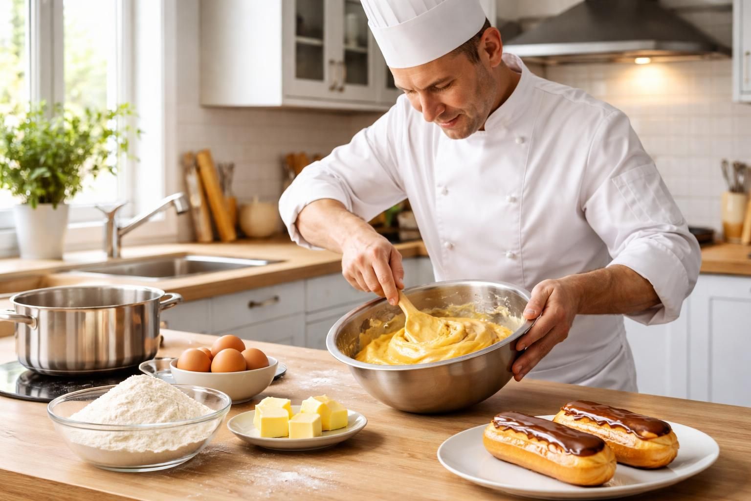 Secrets et astuces pour réussir la recette de la pâte à choux éclair à tous  les coups