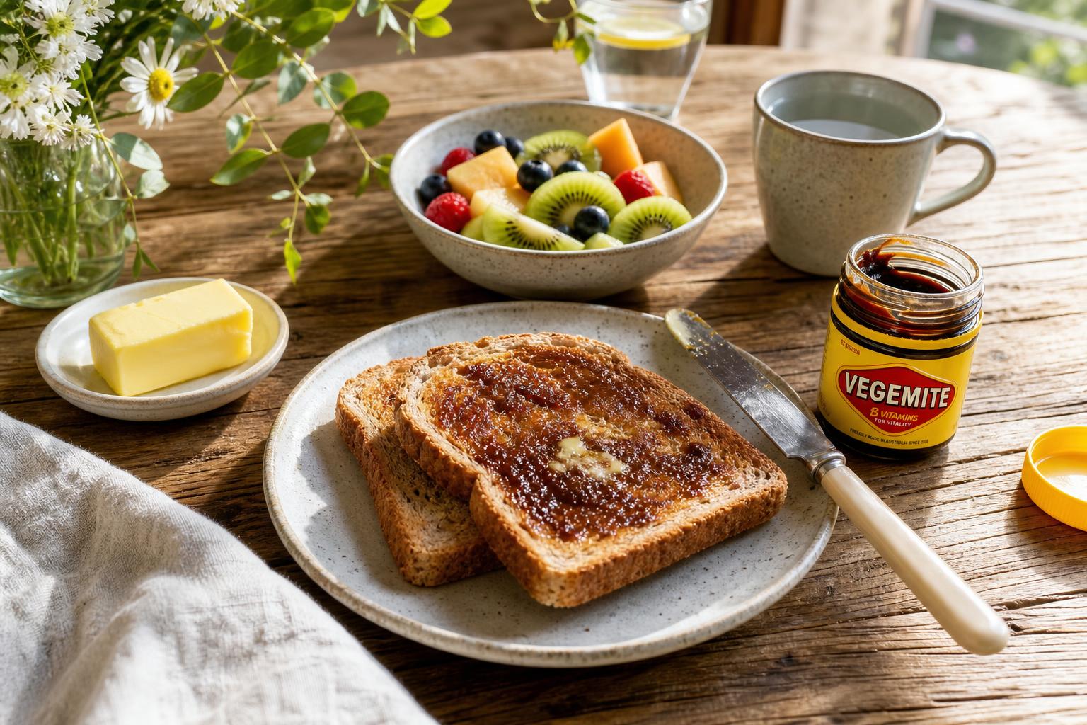 découvrez les bienfaits de la vegemite, la pâte à tartiner salée traditionnelle d'australie, idéale pour booster votre énergie au quotidien grâce à ses nutriments essentiels.