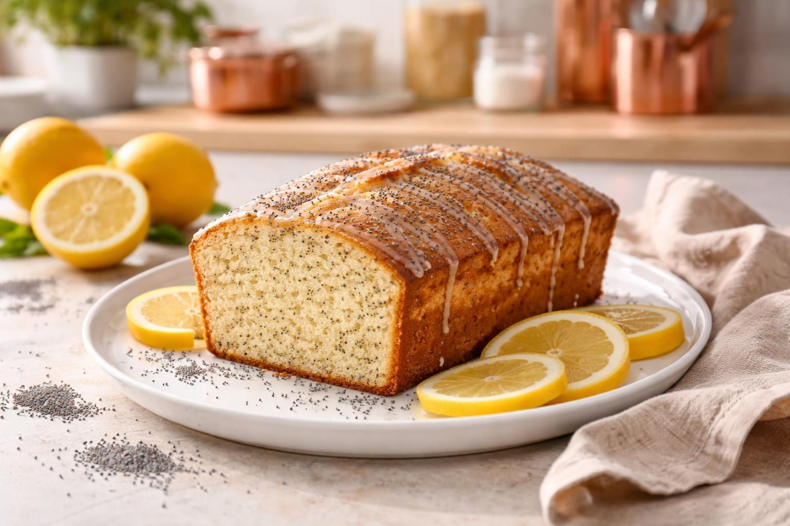 découvrez la recette facile et gourmande du cake citron au pavot de cyril lignac pour épater vos invités à coup sûr.