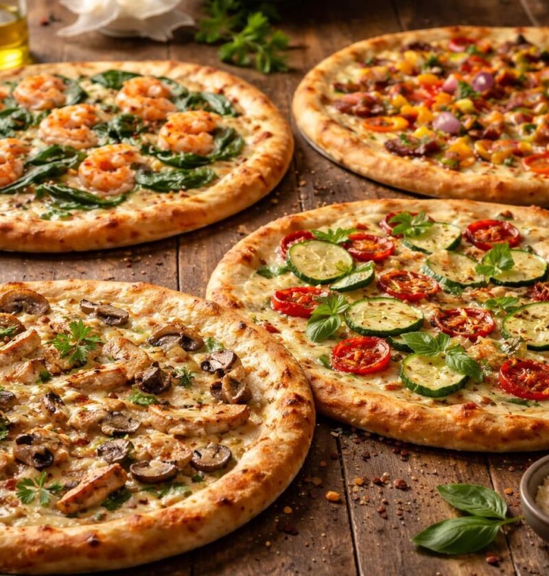 découvrez des variantes surprenantes de pizzas alfredo qui éveilleront vos papilles. des recettes originales et savoureuses à ne pas manquer pour les amateurs de pizza.