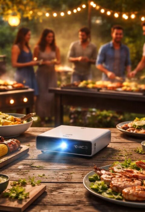 découvrez comment le mini vidéoprojecteur acer transforme vos soirées barbecue et plancha en plein air avec des recettes gourmandes et conviviales.
