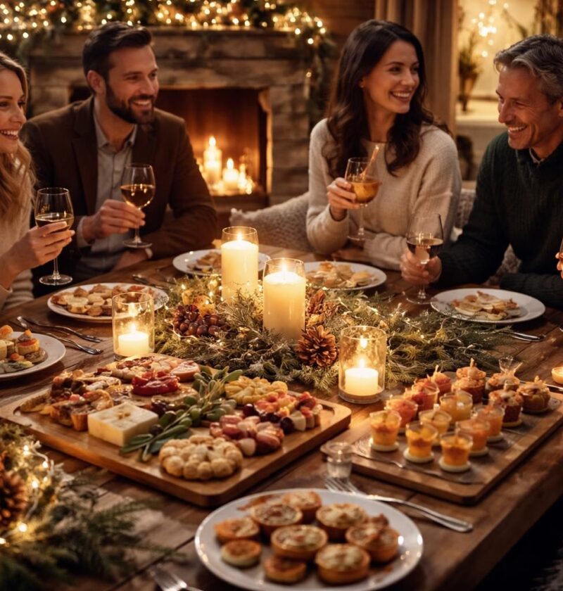 découvrez nos astuces pour organiser un apéritif dînatoire en hiver réussi et impressionner vos convives avec des recettes chaleureuses et une ambiance conviviale.
