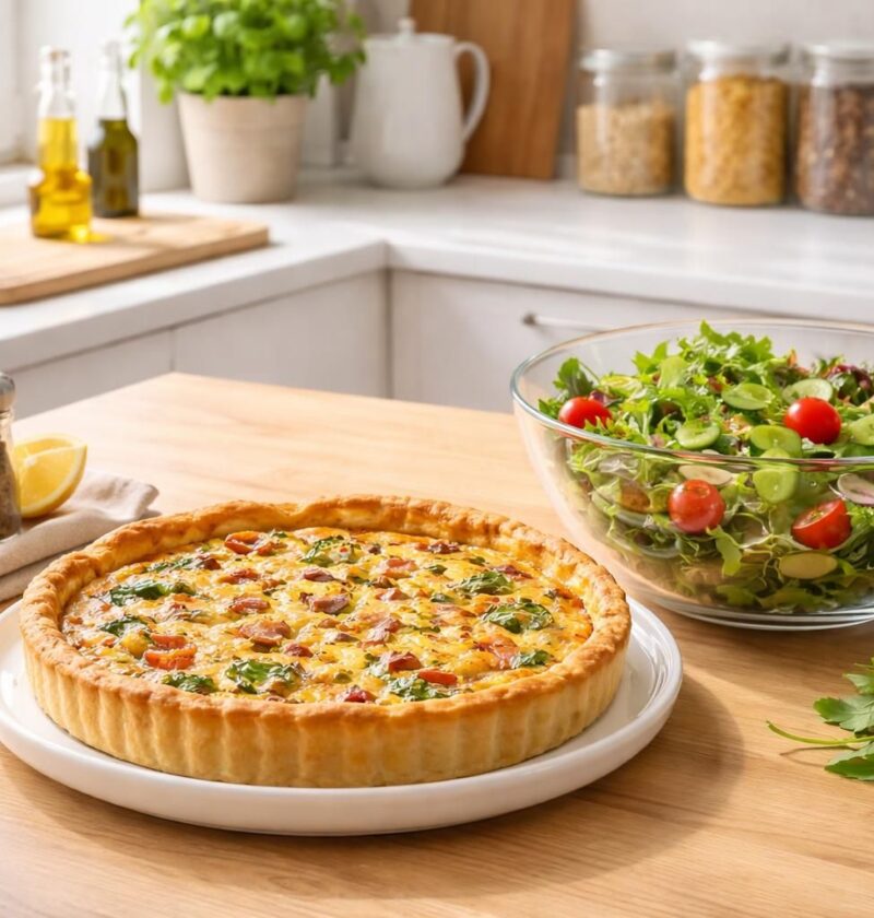 découvrez comment préparer une quiche 2 jours à l'avance peut optimiser votre organisation en cuisine et simplifier vos repas.