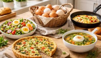 découvrez des recettes marmiton simples et savoureuses pour utiliser vos œufs entiers et les intégrer facilement dans tous vos repas.