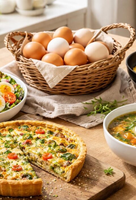 découvrez des recettes marmiton simples et savoureuses pour utiliser vos œufs entiers et les intégrer facilement dans tous vos repas.