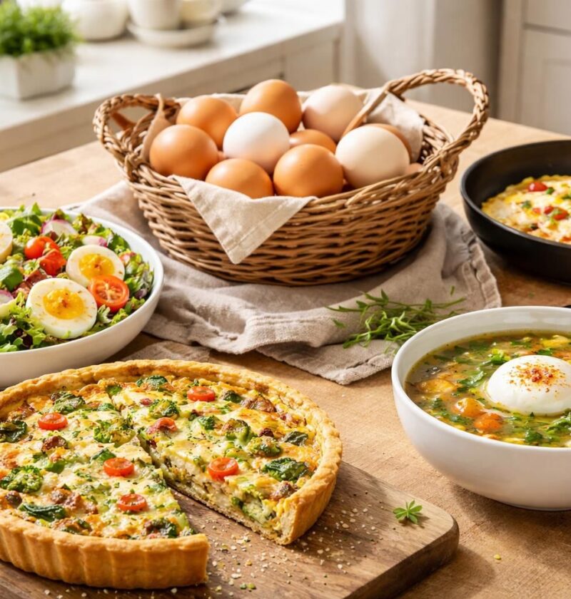découvrez des recettes marmiton simples et savoureuses pour utiliser vos œufs entiers et les intégrer facilement dans tous vos repas.