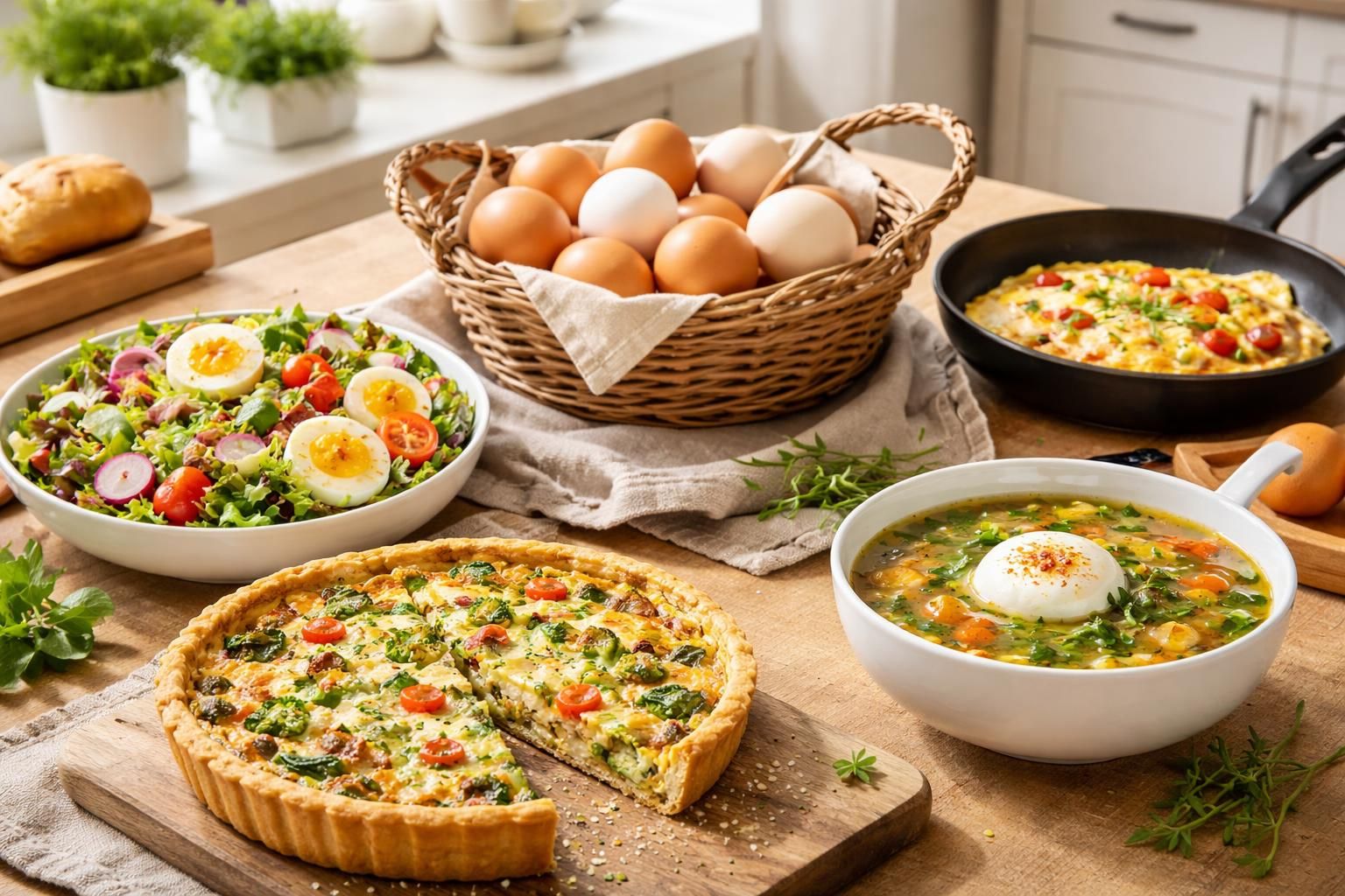 découvrez des recettes marmiton simples et savoureuses pour utiliser vos œufs entiers et les intégrer facilement dans tous vos repas.