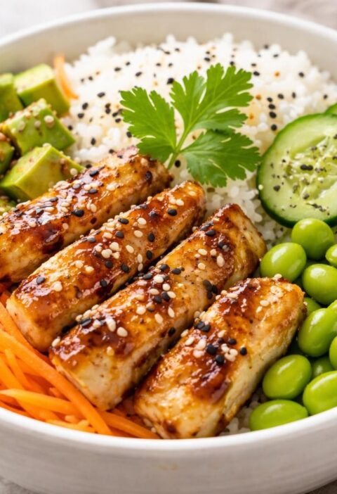 découvrez notre recette simple et savoureuse de poke bowl au poulet, idéale pour les amateurs de cuisine saine et équilibrée. un plat coloré et nutritif à préparer rapidement.