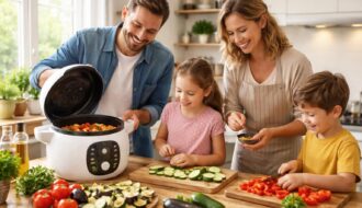 découvrez des recettes de ratatouille au cookeo à préparer en famille, pour partager le plaisir de cuisiner ensemble facilement et rapidement.