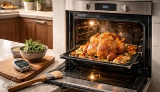 apprenez à réchauffer un poulet au four sans qu'il ne sèche grâce à nos conseils pratiques et découvrez les erreurs à éviter absolument pour un résultat tendre et savoureux.